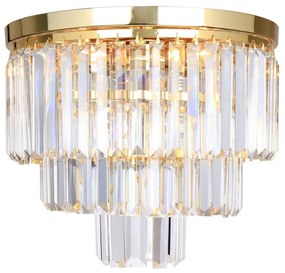 Zuma Line C17106/1 - Plafoniera AMEDEO 1xE27/40W/230V oro