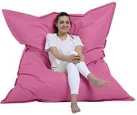 Cuscino sacco rosa 180x140x30 cm