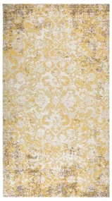 Tappeto Da Esterni A Tessitura Piatta 115x170 Cm Giallo /