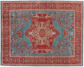 Heriz Tappeto orientale 300x240 (Afghanistan) Annodato A Mano