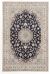 Nain Tappeto 210x140 (Iran) Annodato A Mano