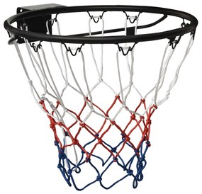 Canestro Da Basket Nero 45 Cm Acciaio /