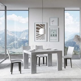 Tavolo ROXELL 90x130 allungabile a 234 cm Cemento