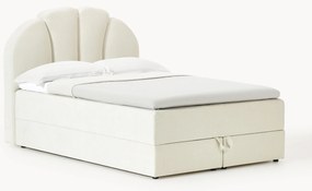 Letto boxsrping con vano contenitore Romia