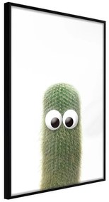 Poster  Funny Cactus IV  Cornice Quadri Cornice nera, Larghezza x Altezza Home decor 40x60