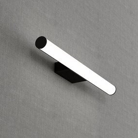 Lampada da parete nera, lunghezza 60 cm Caspio - SULION