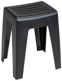 WENKO 25156100 - Sgabello KUMBA 38x47 cm nero
