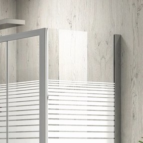 Box doccia 90x140 altezza 180 cm apertura scorrimento KP3000S - KAMALU
