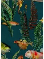 Coordonne Carta da parati Bank of Fish - Lagoon