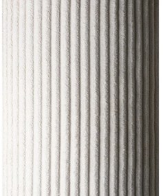 Cuscino per divano da bambini color crema con rivestimento in velluto a coste Roll – Wigiwama