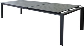 KIRK - tavolo da giardino in alluminio allungabile 200/300 x 110 cm