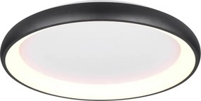 Plafoniera a LED dimmerabile nera Cardona - Trio