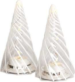 Decorazione natalizia luminosa 2 pz ø 6 cm Vilma – Sirius