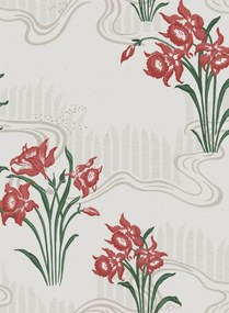 Coordonne Carta da parati Candela - Carmesi