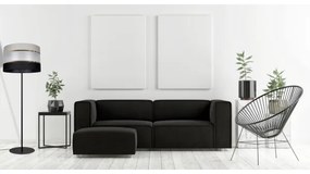 Lampada da terra CORAL 1xE27 / 60W / 230V nero / grigio