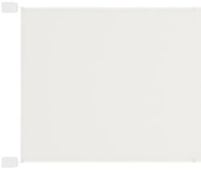 Paravento Verticale Bianco 180x800 cm Tessuto Oxford