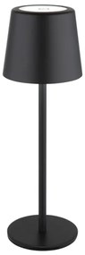Globo 58482B-LED Lampada da tavolo ricaricabile da esterno dimmerabile VAN. 2W/5V 2200mAh IP44 nero