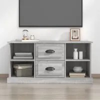 Mobile Porta TV Grigio Sonoma 99,5x35,5x48 cm Legno Multistratocod mxl 79235