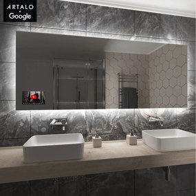 SMART specchio con luminazione M24 + SmartScreen with Google TV