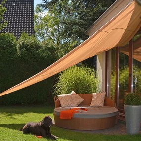 Vela Parasole Triangolare 5x5x5 M Beige /