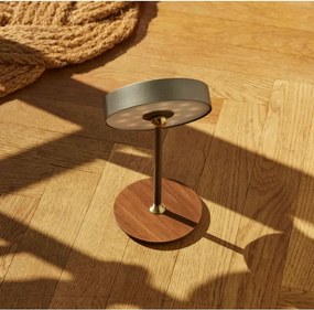 Halo Design 745791 - Lampada LED dimmerabile ricaricabile ON THE MOVE LED/2,5W/4000 mAh grigio/legno