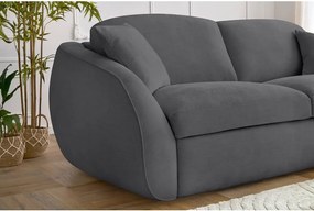 Divano in grigio scuro allungabile 235 cm Cezanne – Bobochic Paris