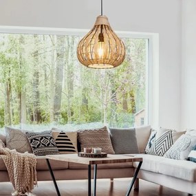 Rabalux 7604 - Lampadario a sospensione con filo ZAHARA 1xE27/40W/230V