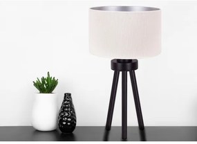 Duolla - Lampada da tavolo LYON 1xE27/15W/230V diametro 30 cm color crema