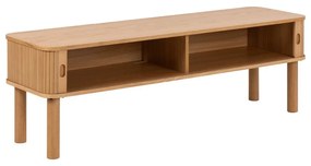Tavolo TV in rovere naturale 140x45 cm Langley - Actona