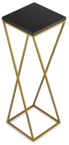 Portafiori LOFT 70x24 cm oro/nero