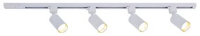 Faretto per sistema binario TRACER, 4x GU10/10W/230V, 1 m, bianco