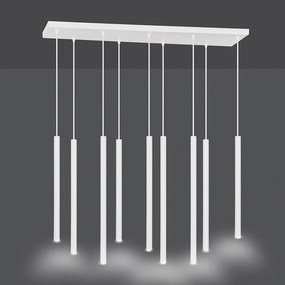 Lampada a Sospensione SELTER 9 BLACK WHITE e GOLD