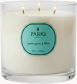 Candela profumata fatta a mano a tre stoppini Vintage Aromatherapy (citronella, menta e agrumi)