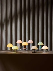 Halo Design 747016 - Lampada da tavolo CANDY MINI MUSH 1xG9/25W/230V Ø 17 cm beige