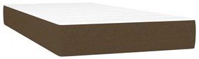 Giroletto a molle con materasso tortora 200x200 cm in tessuto