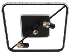 Plafoniera LED dimmerabile LED/70W/230V 3000-6500K nero +remote telecomando