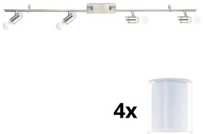 Eglo - Faretto LED MY CHOICE 4xE14/4W/230V cromo/bianco