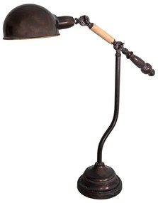 Lampada da tavolo marrone (altezza 67 cm) - Antic Line