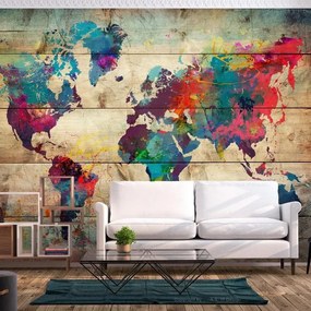 Fotomurale adesivo  Multicolored Nature  Larghezza x Altezza Home decor 392x280