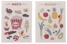 Quadri per bambini in set 2 pezzi 26x35 cm Papio - Bloomingville Mini