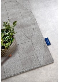 Passatoia grigia in lana tessuta a mano 80x250 cm Ursule - Villeroy&amp;Boch