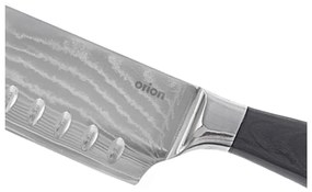 Coltello santoku in acciaio damasco - Orion