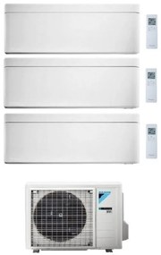 Daikin - Condizionatore trialsplit serie Stylish 9000+9000+9000 Btu codice prod: FTXA25CW (3) 3MXM52A9