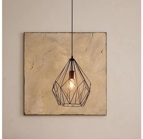 Eglo 49257 - Lampadario CARLTON 1xE27/60W/230V