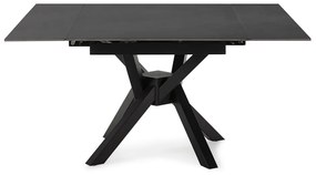 Tavolo da pranzo allungabile con piano aggiuntivo in pietra 90x150 cm Arlene - Marckeric