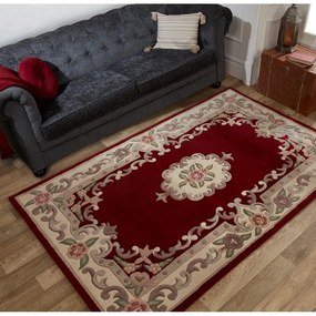 Tappeto in lana rossa 120x180 cm Aubusson - Flair Rugs