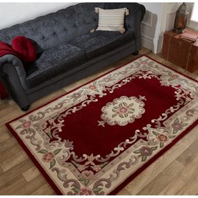 Tappeto in lana rossa 150x240 cm Aubusson - Flair Rugs