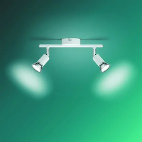 Philips - Faretto LIMBALI 2xGU10/50W/230V bianco