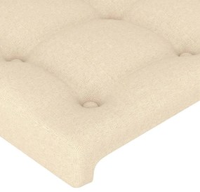 Testiere 2 pz crema 72x5x78/88 cm in tessuto