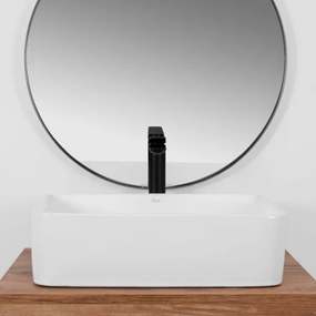 REA-U0669 - Lavabo da appoggio ANITA 37,5x48,5 cm ceramica/bianco lucido